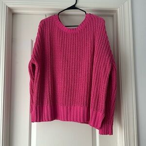 Hot pink AE Sweater